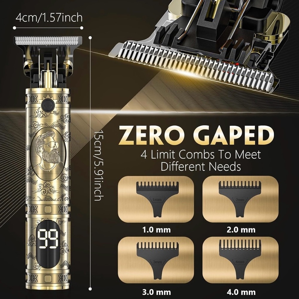 Solati Gold Hair Clipper Set - Picture 6 of 12